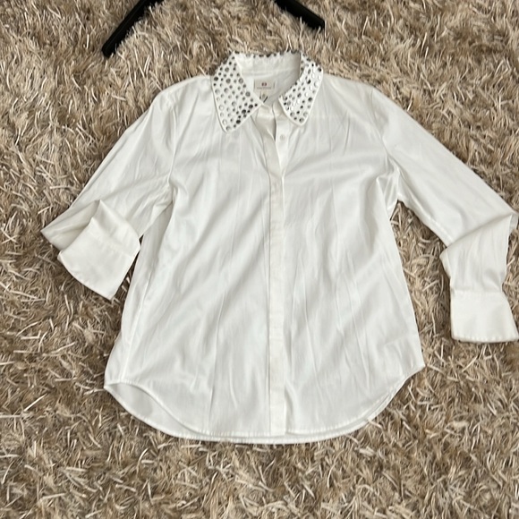 AG White button down shirt - Picture 6 of 7